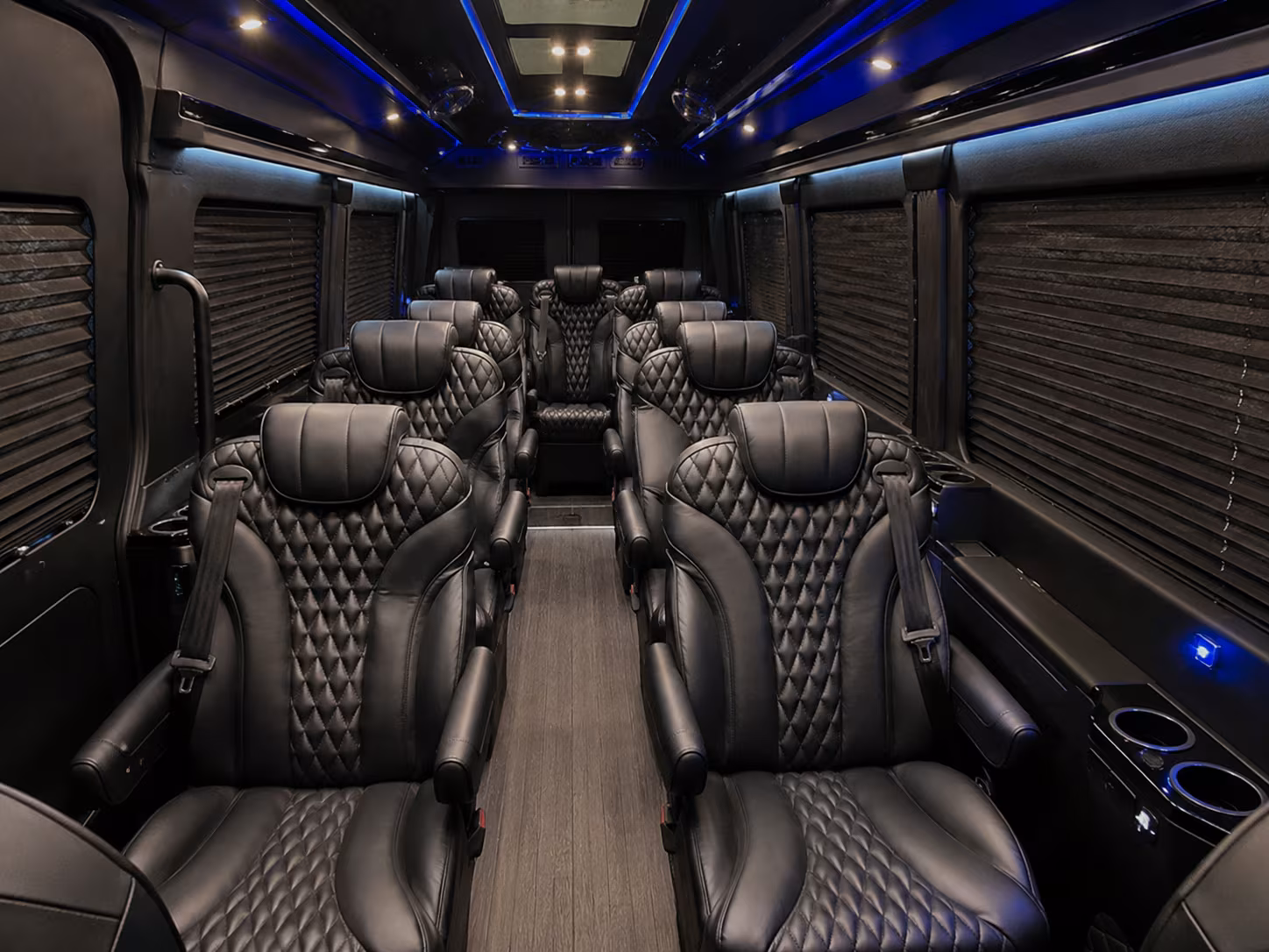 richmond corporate event transportation onboard seating